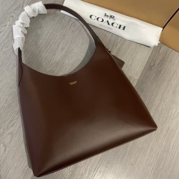 Coach Handbags - Coach Brooklyn 28 Shoulder Bag-Maple